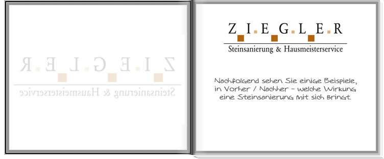 Referenzen Steinsanierung Ziegler